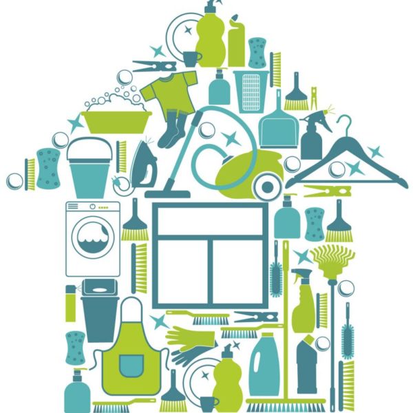 Green and recyclable home cleaning services
